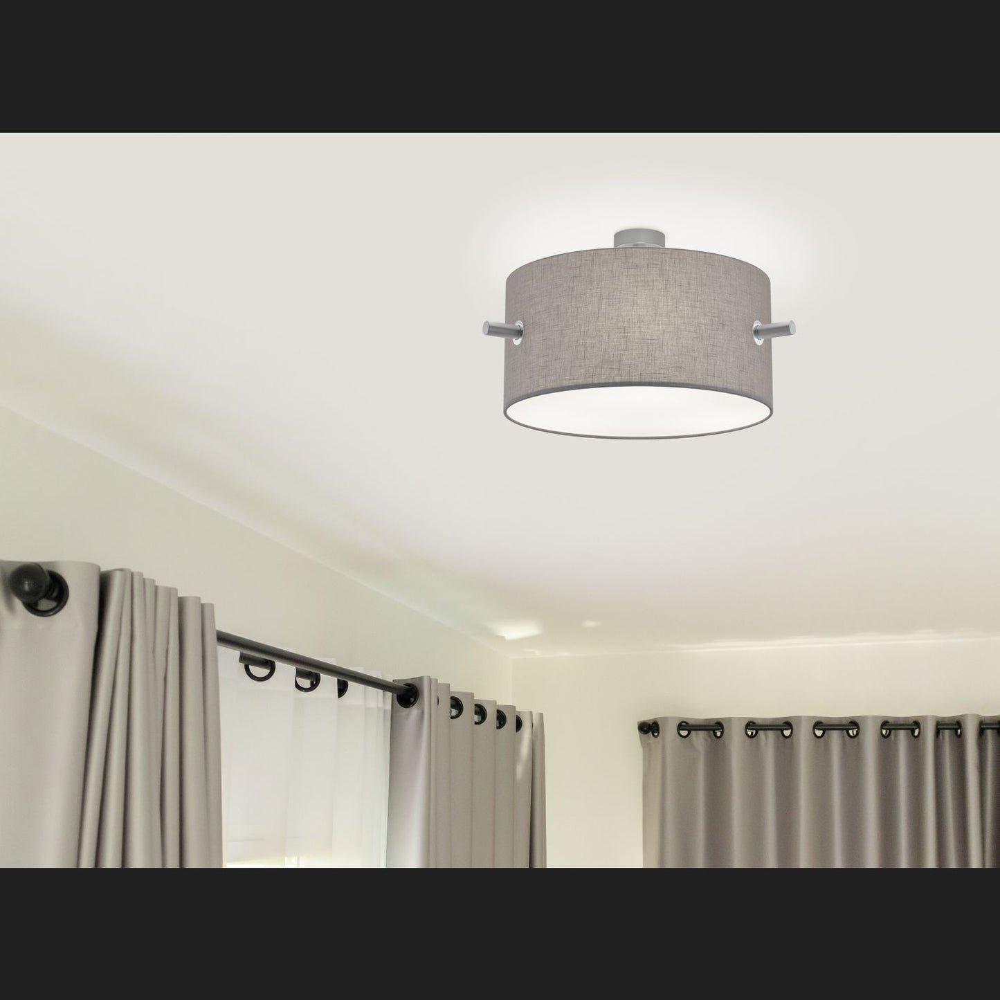 Camden  - Ceiling lamp - Grey - Trio