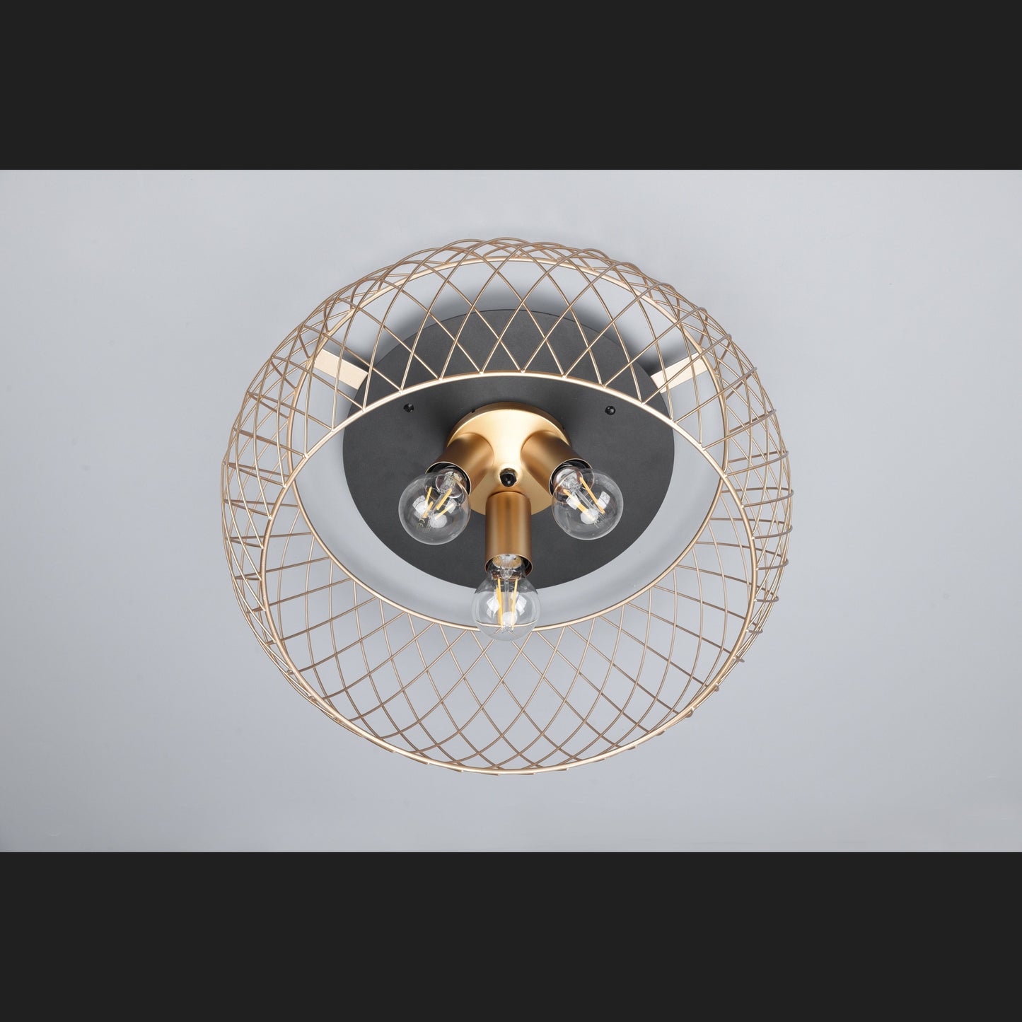 Tamil  - Ceiling lamp - Brass Matt - Trio