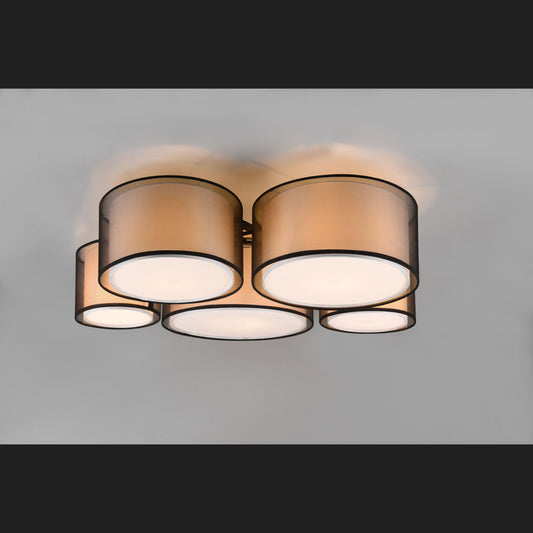 Burton - Ceiling Light - White - Trio - 611400532