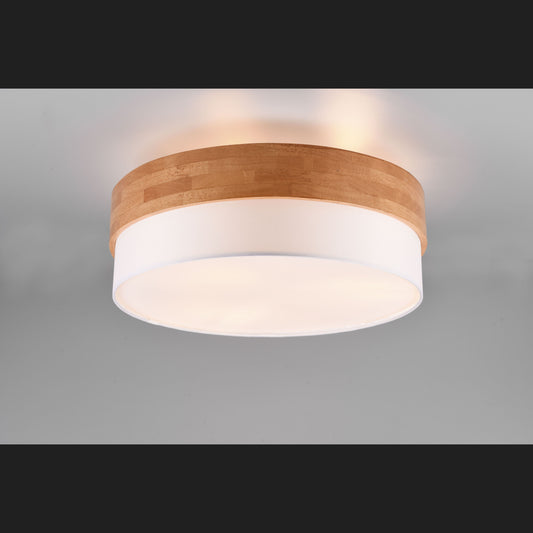 Seasons - Ceiling Light - Natural Finish - Trio - 611500301