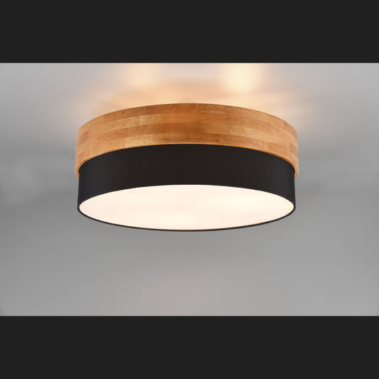 Seasons - Ceiling Light - Natural Finish - Trio - 611500302