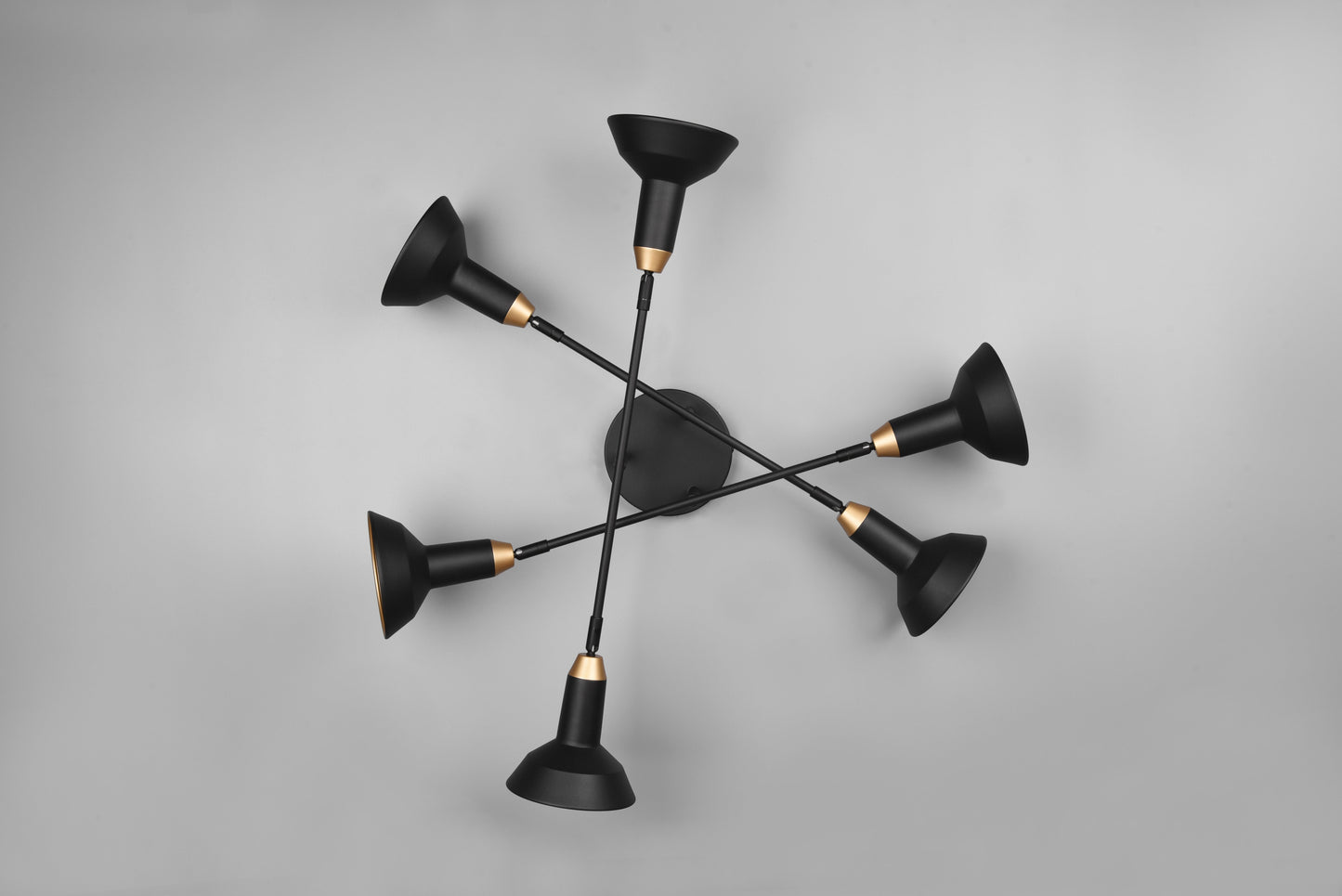 Roxie  - Ceiling lamp - Black Matt - Trio