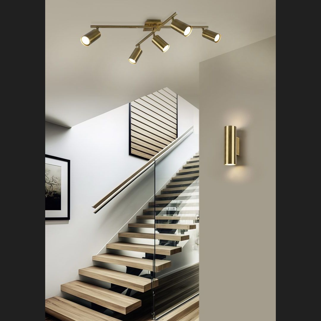 Marley  - Ceiling lamp - Old Brass - Trio