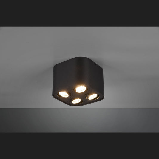 Cookie  - Ceiling lamp - Black Matt - Trio
