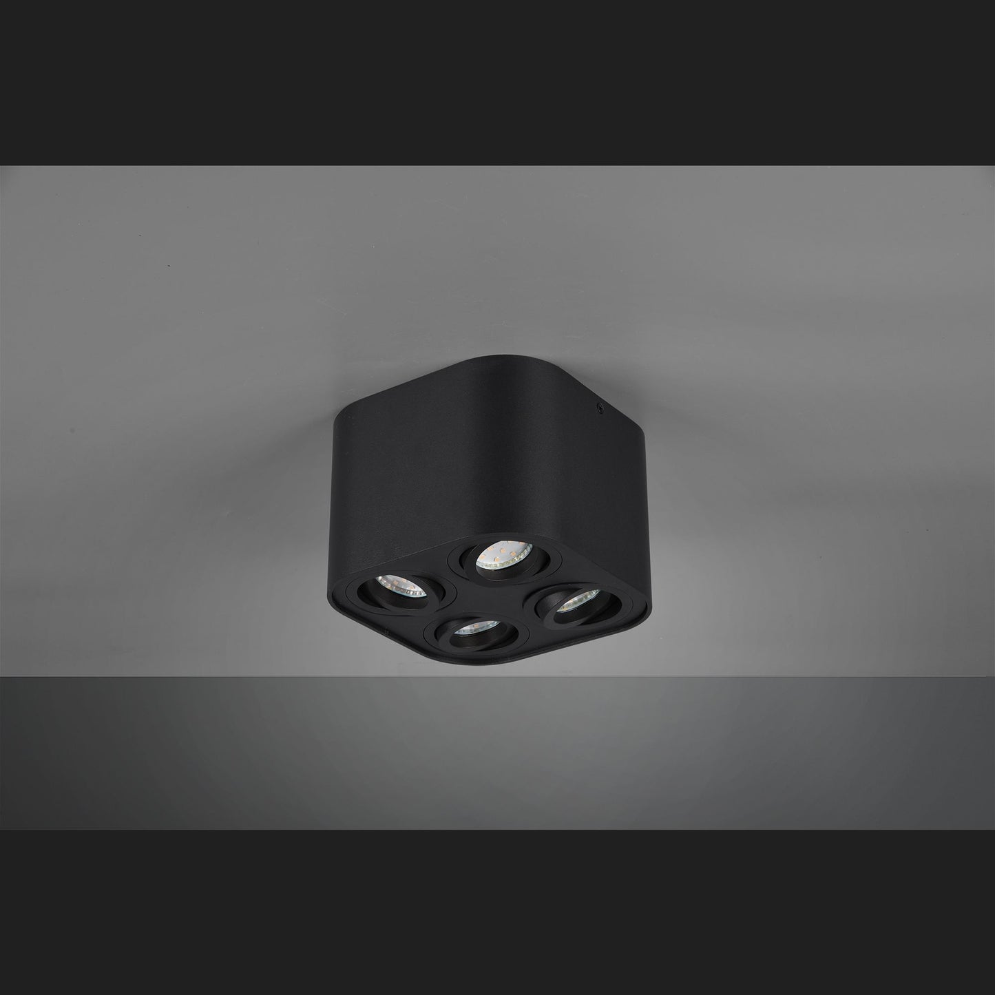 Cookie  - Ceiling lamp - Black Matt - Trio