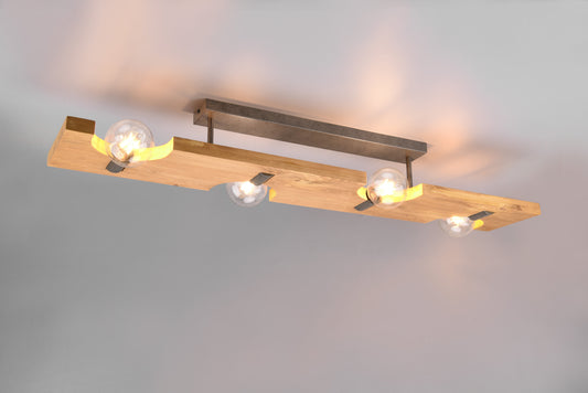 Tailor  - Ceiling lamp - Natural Finish - Trio