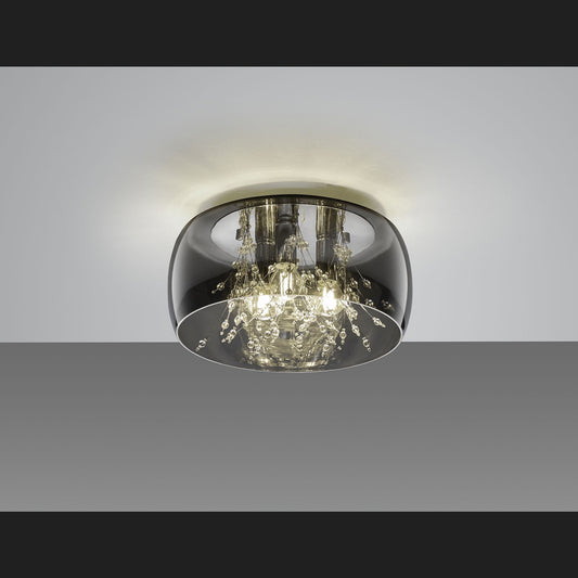 Crystel  - Ceiling lamp - White - Trio