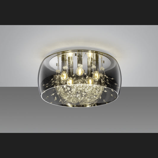 Crystel  - Ceiling lamp - Transparent Clear - Trio
