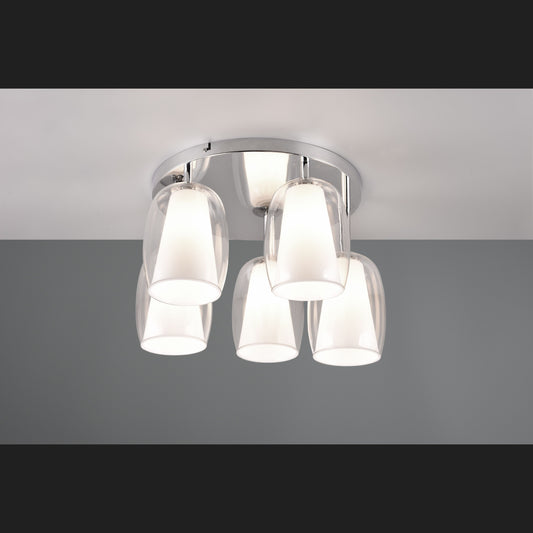 Barret  - Ceiling lamp - White - TRIO Select