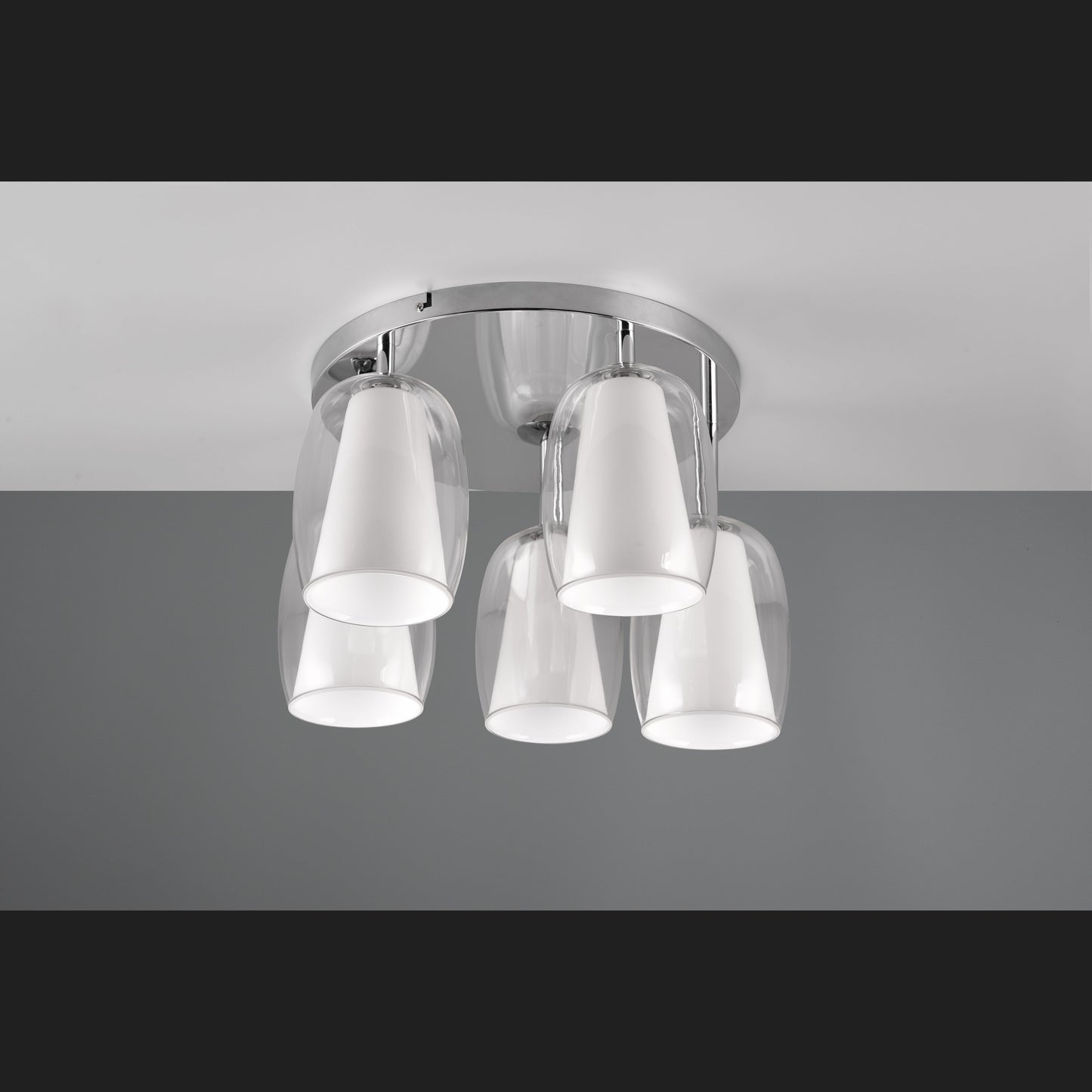 Barret  - Ceiling lamp - White - TRIO Select