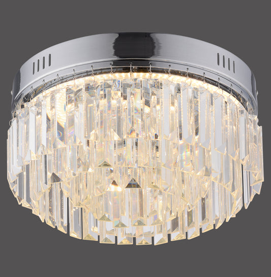 Krista - Ceiling Light - Chrome - By Paul Neuhaus - (6181-17)