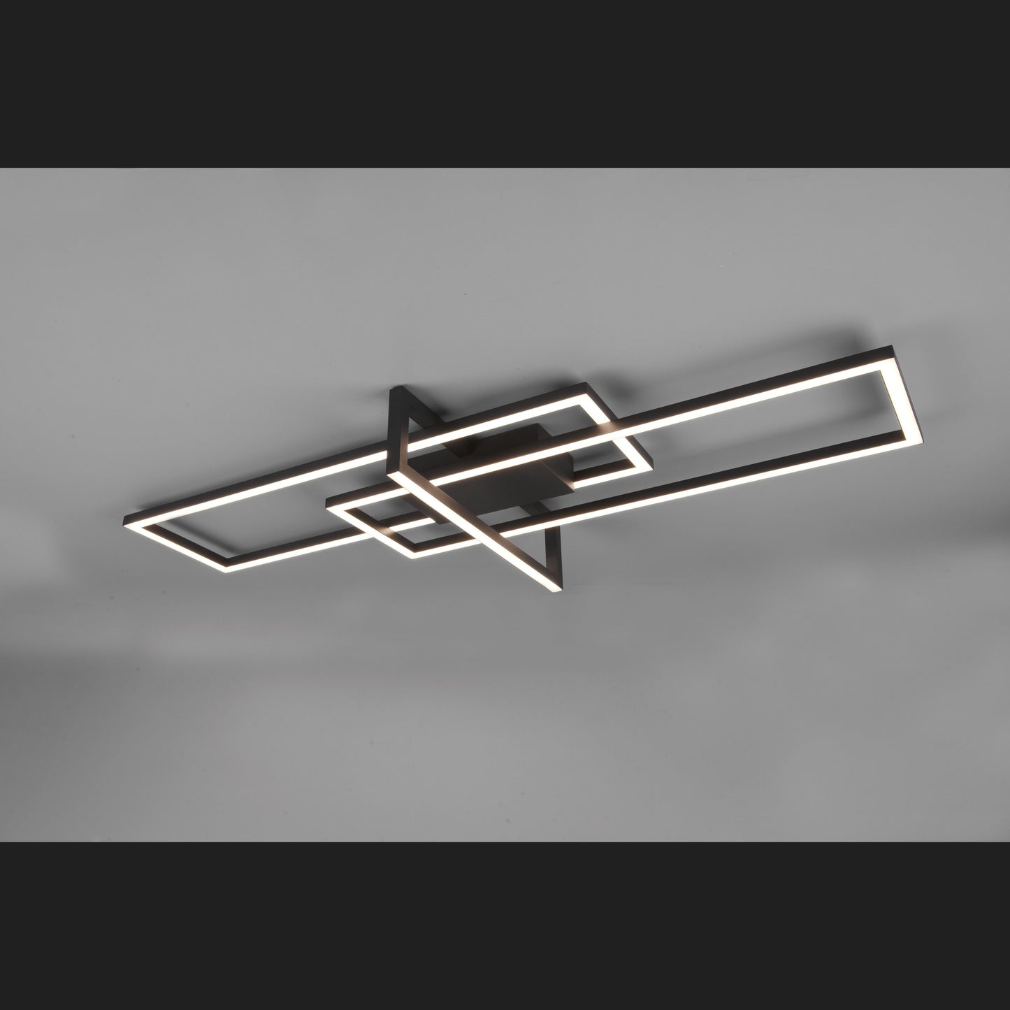 Salinas  - Ceiling lamp - Black Matt - Trio