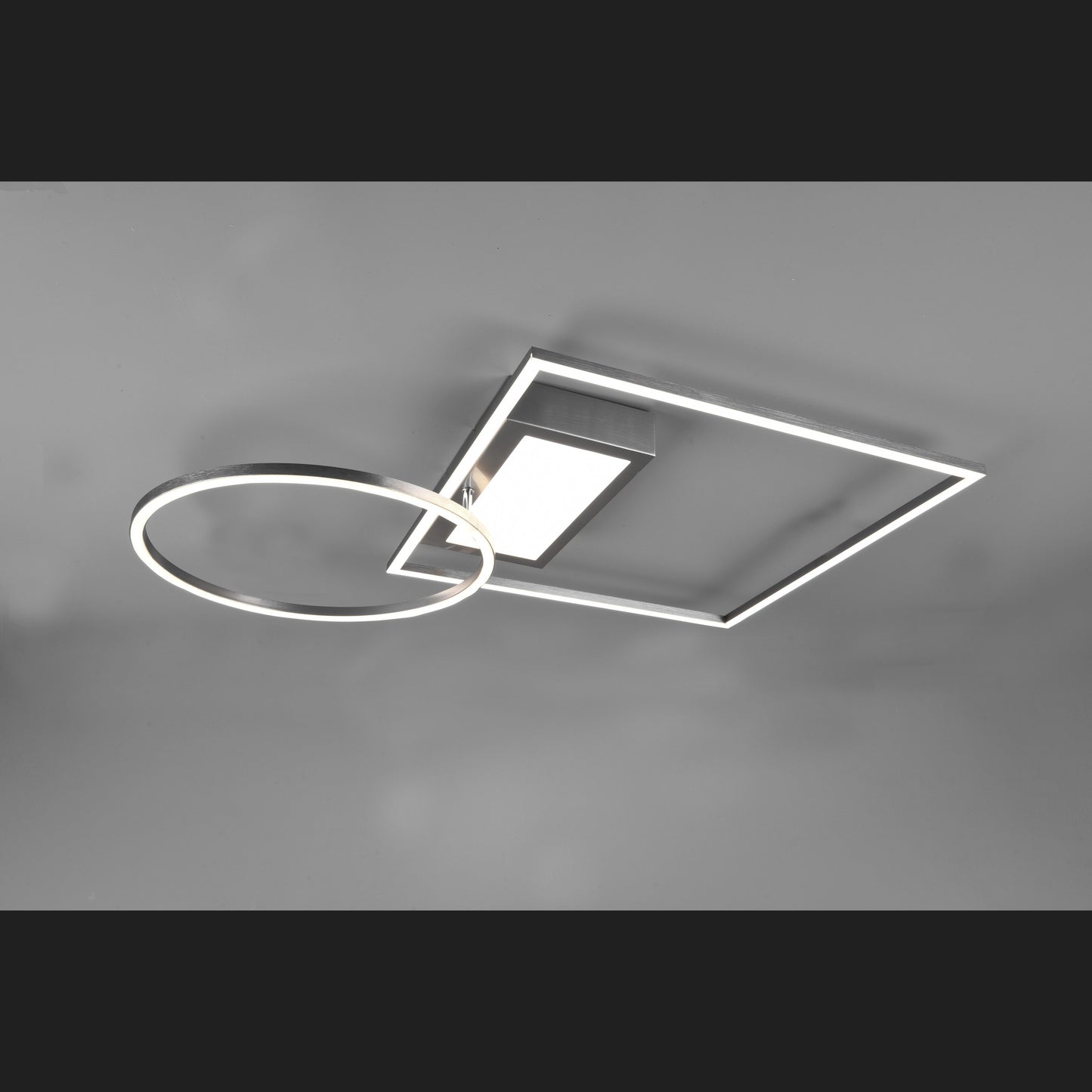 Downey  - Ceiling lamp - Nickel Matt - Trio