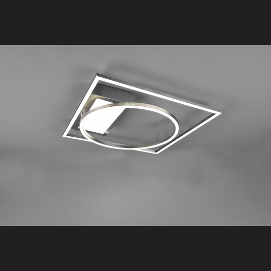 Downey  - Ceiling lamp - Nickel Matt - Trio
