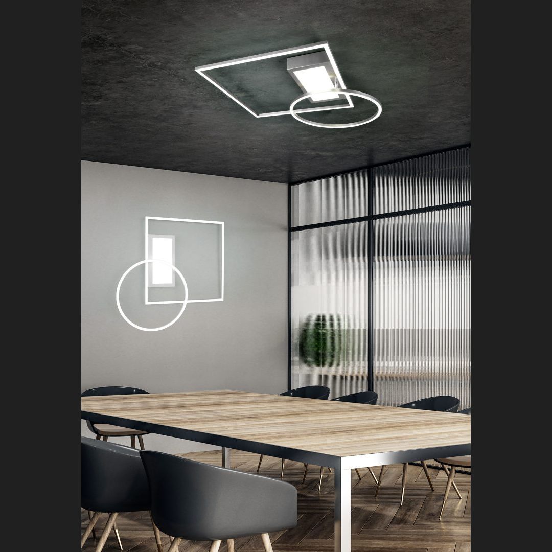 Downey  - Ceiling lamp - White Matt - Trio