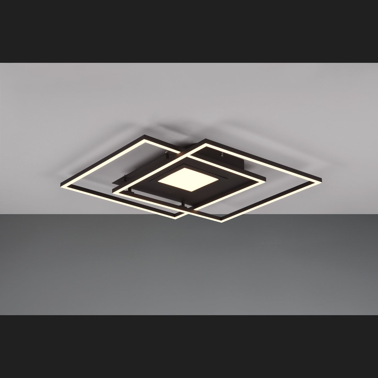 Via - Ceiling Light - Black Matt - Trio - 620710332