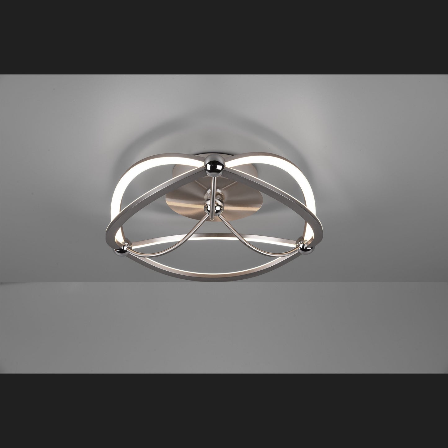 Charivari  - Ceiling lamp - Nickel Matt - Trio