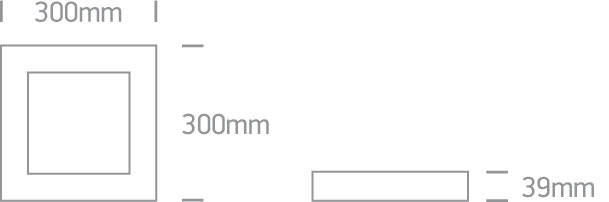 The LED Panel Plafo Square