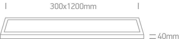 LED Aluminium Panel Range Backlit