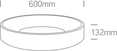 The LED Decorative Plafo Round