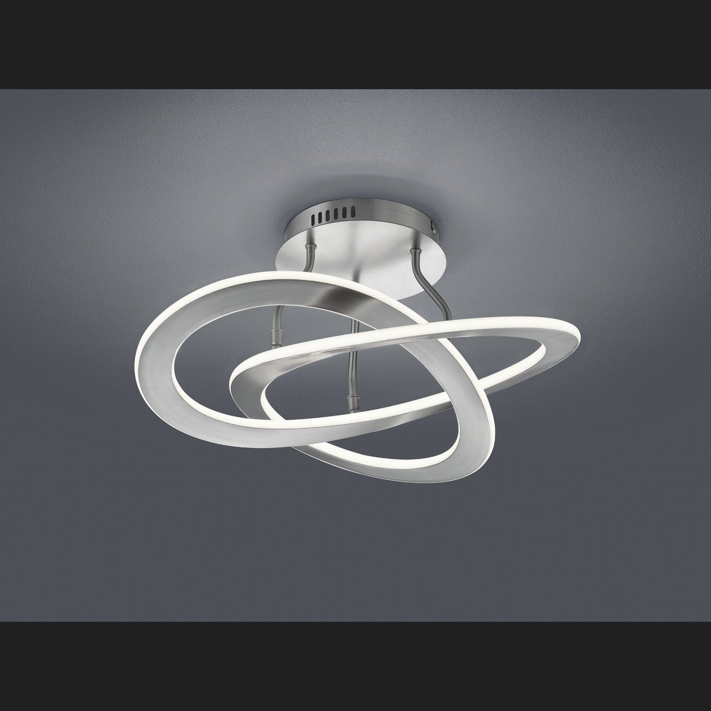 Oakland  - Ceiling lamp - Nickel Matt - Trio