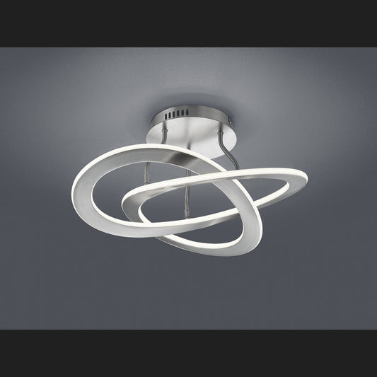 Oakland  - Ceiling lamp - Nickel Matt - Trio