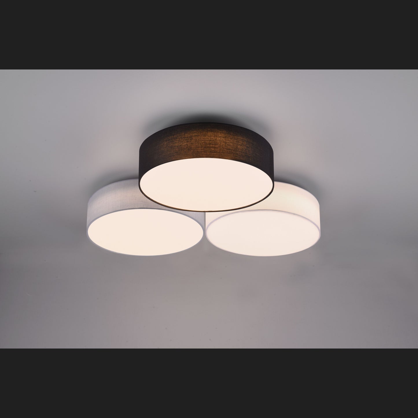 Lugano  - Ceiling lamp - Grey - Trio
