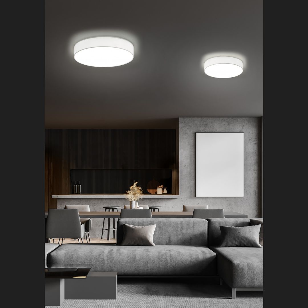 Lugano  - Ceiling lamp - Nickel Matt - Trio