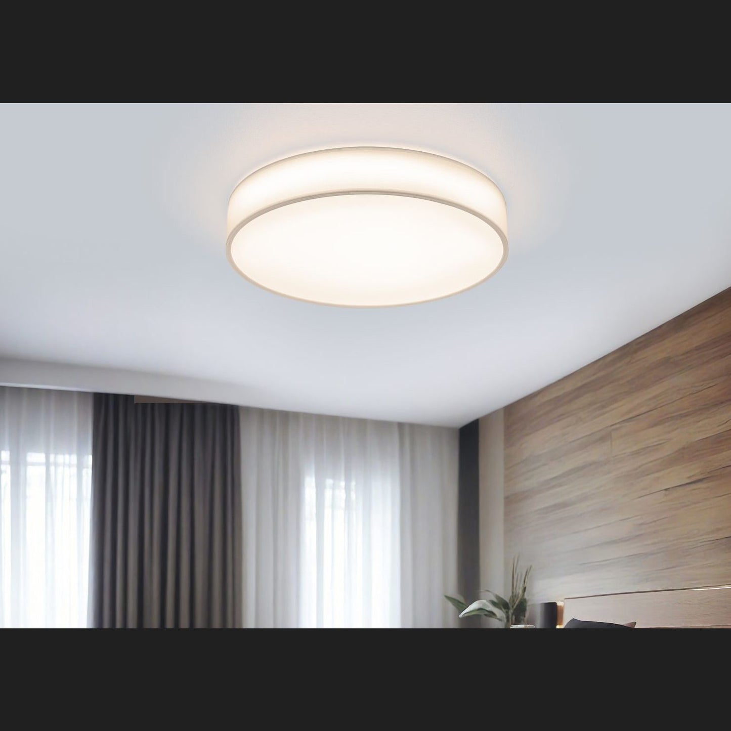Lugano  - Ceiling lamp - White - Trio