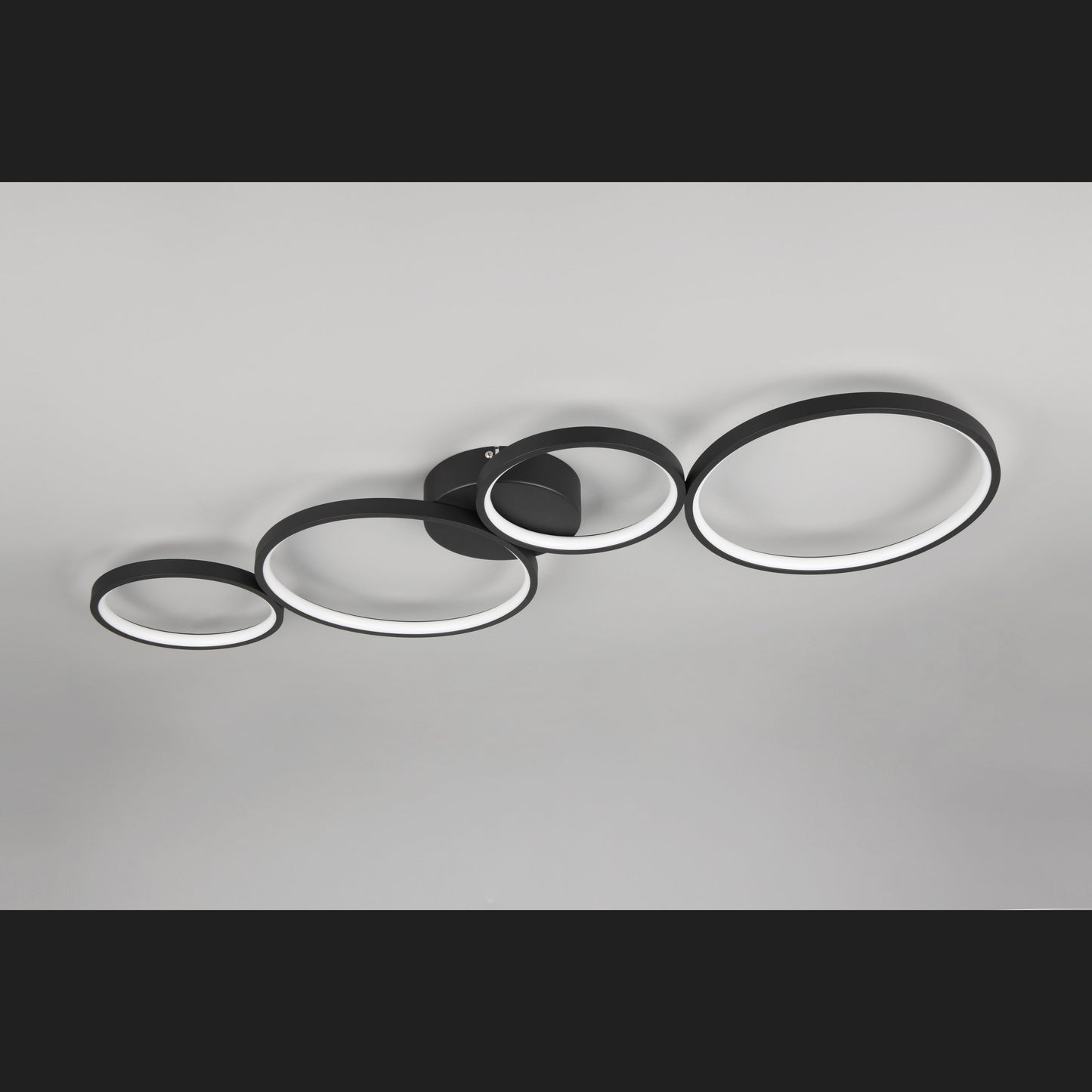 Rondo  - Ceiling lamp - Black Matt - Trio