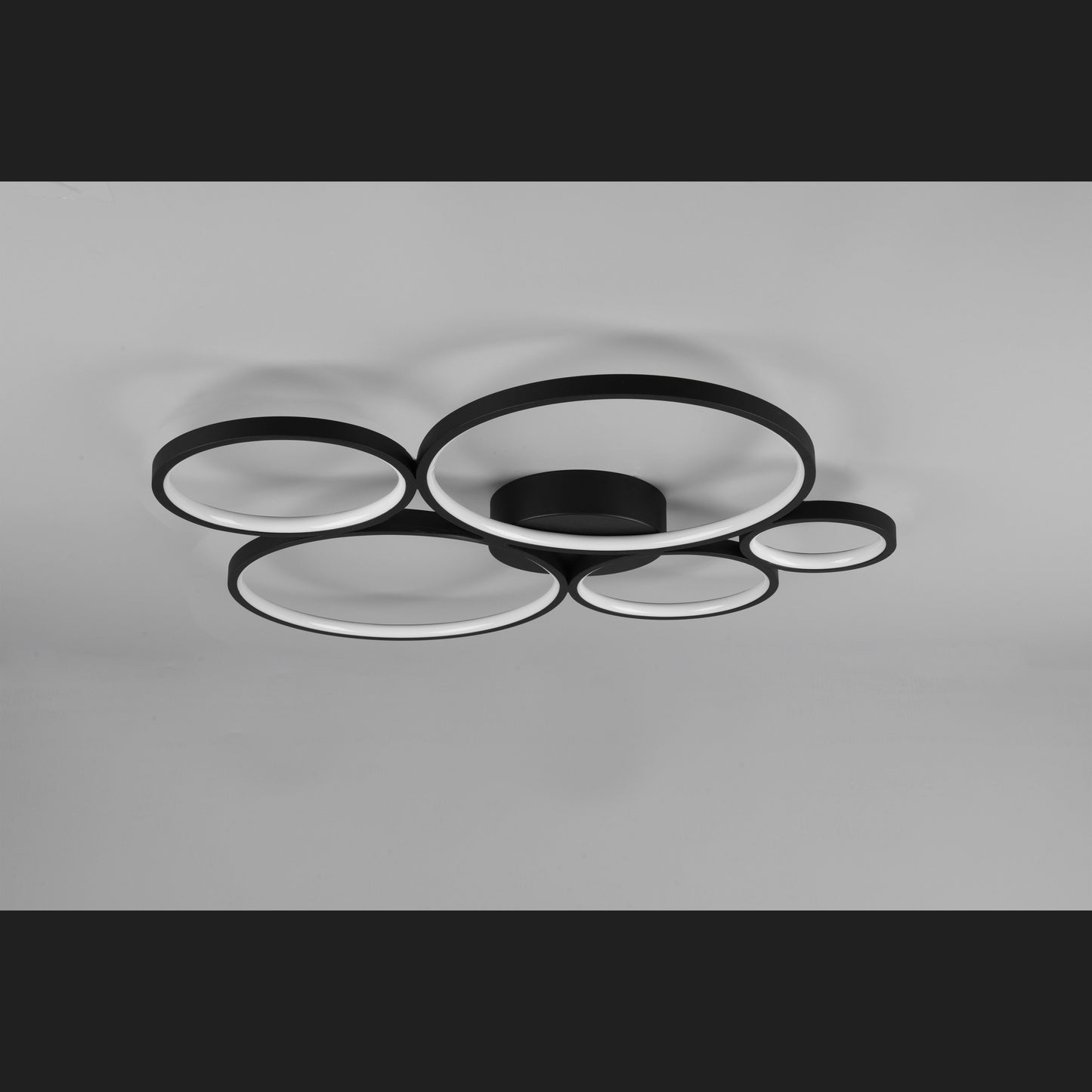 Rondo  - Ceiling lamp - Black Matt - Trio