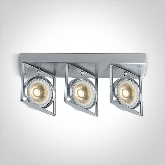 The R111 GU10 Spots Natural aluminium