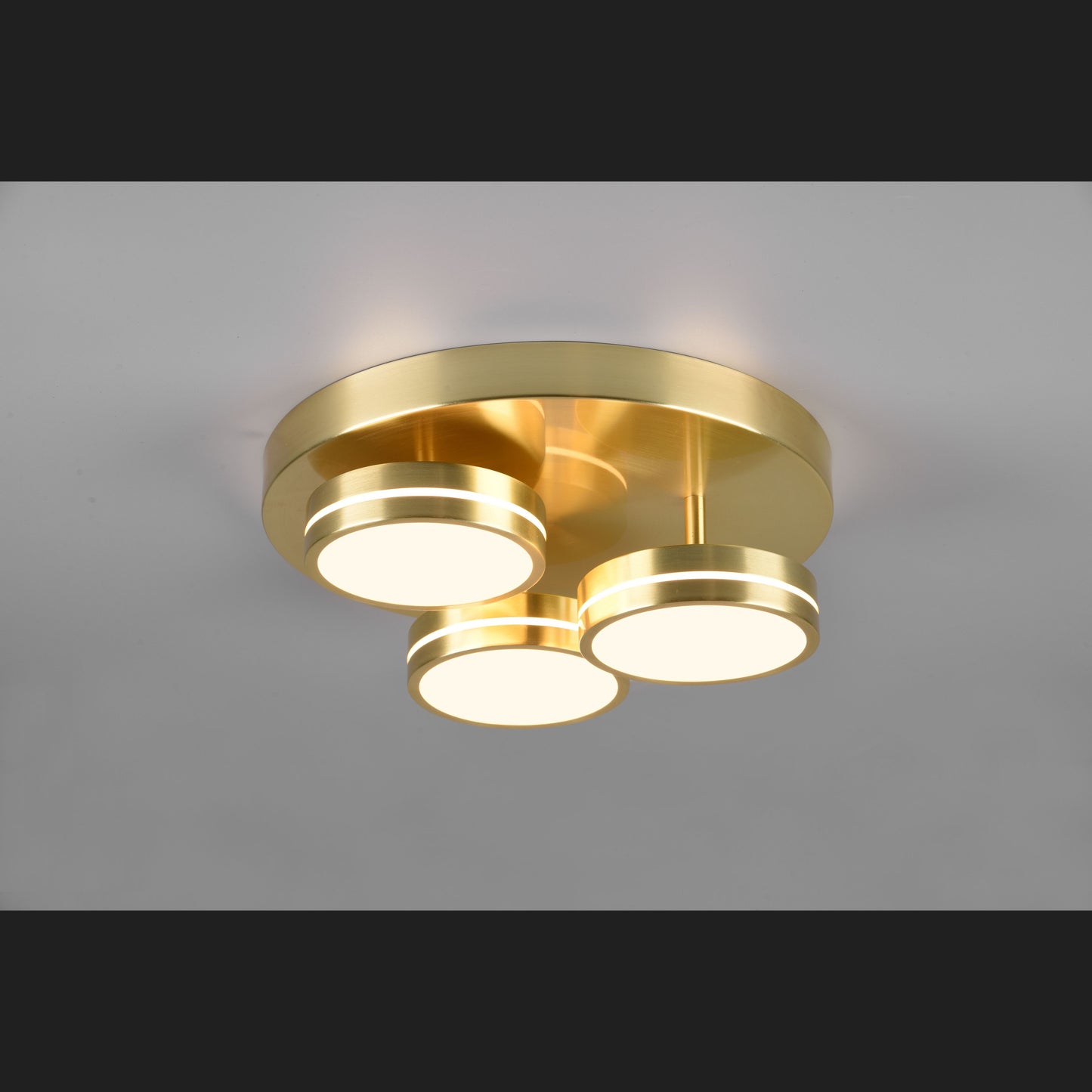 Franklin  - Ceiling lamp - Brass Matt - Trio