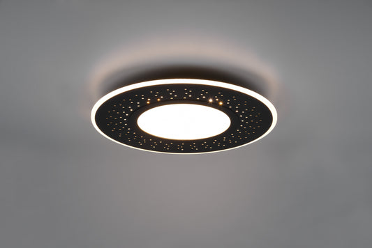 Verus  - Ceiling lamp - Black Matt - Trio