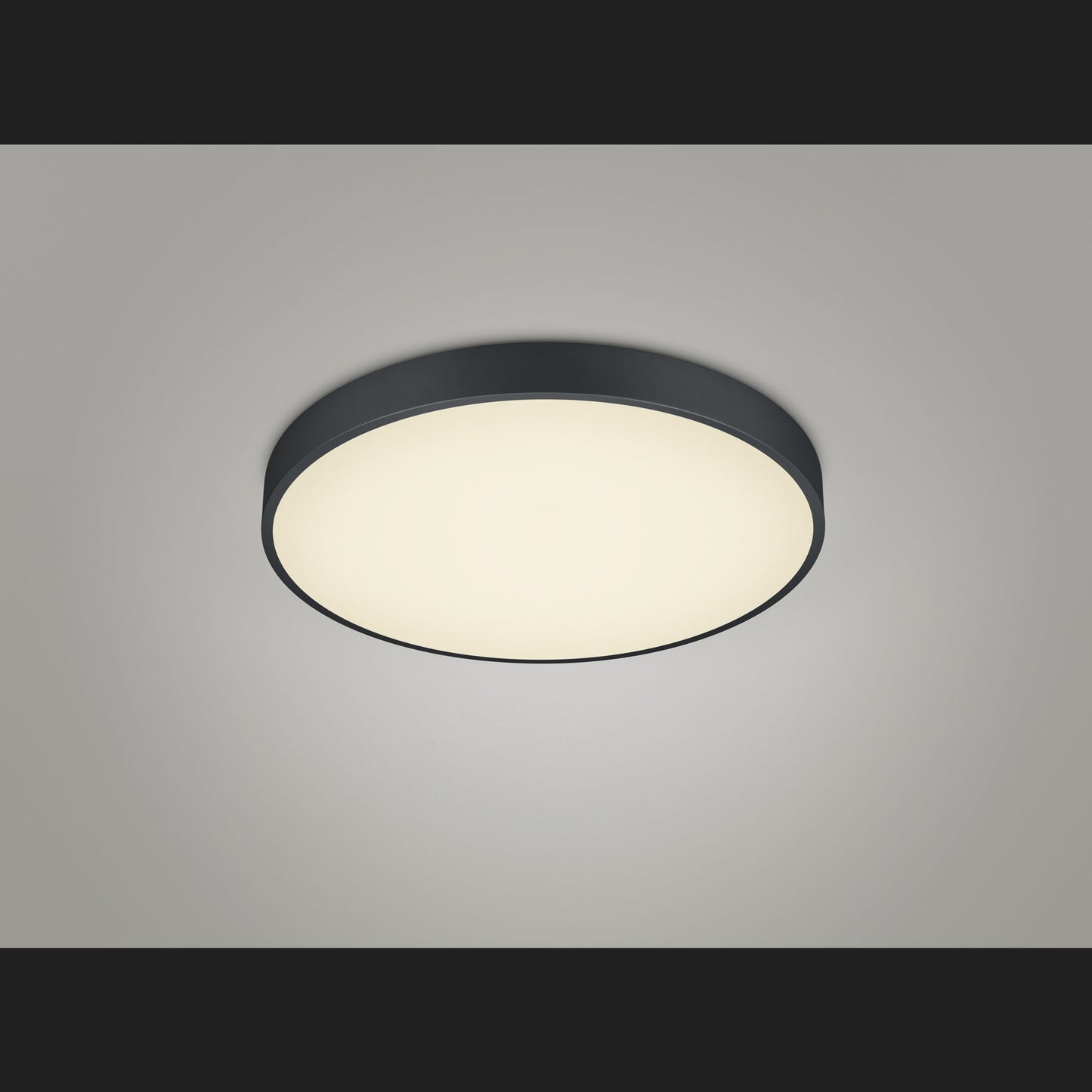 Waco  - Ceiling lamp - Black Matt - Trio