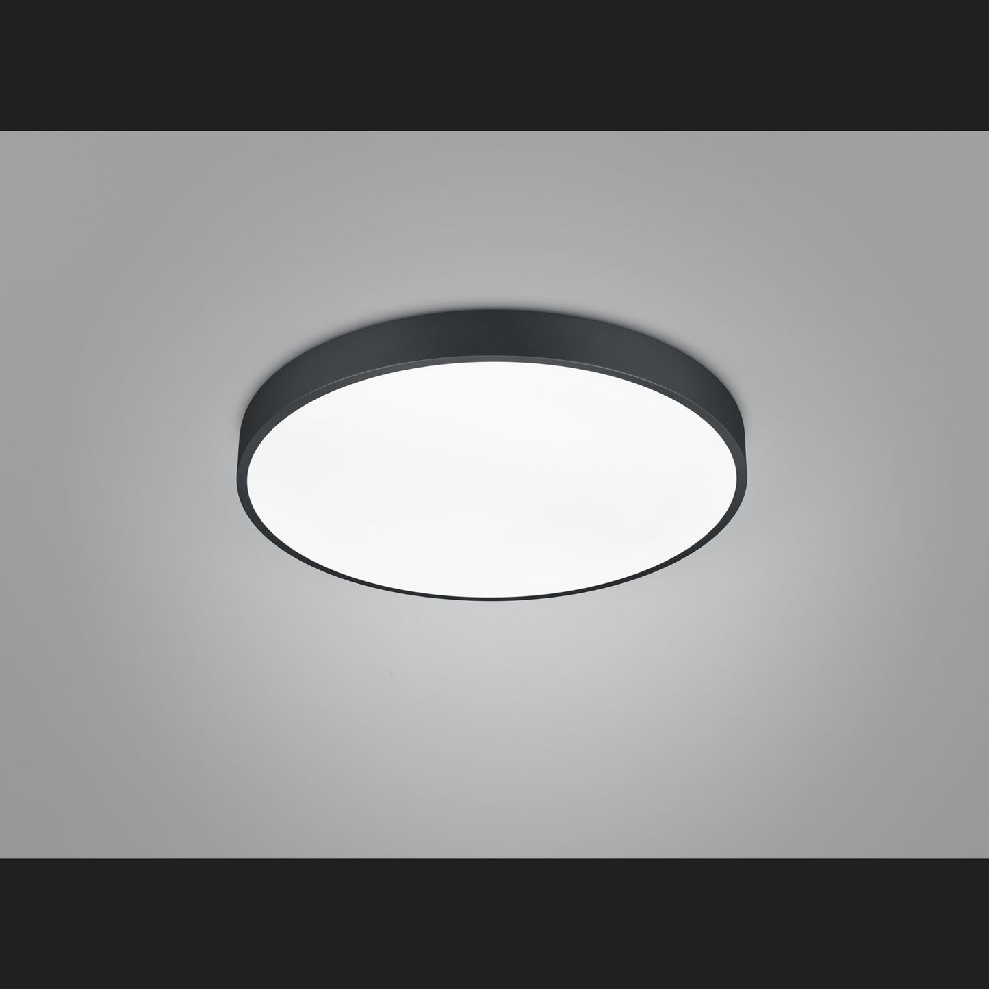 Waco  - Ceiling lamp - Black Matt - Trio