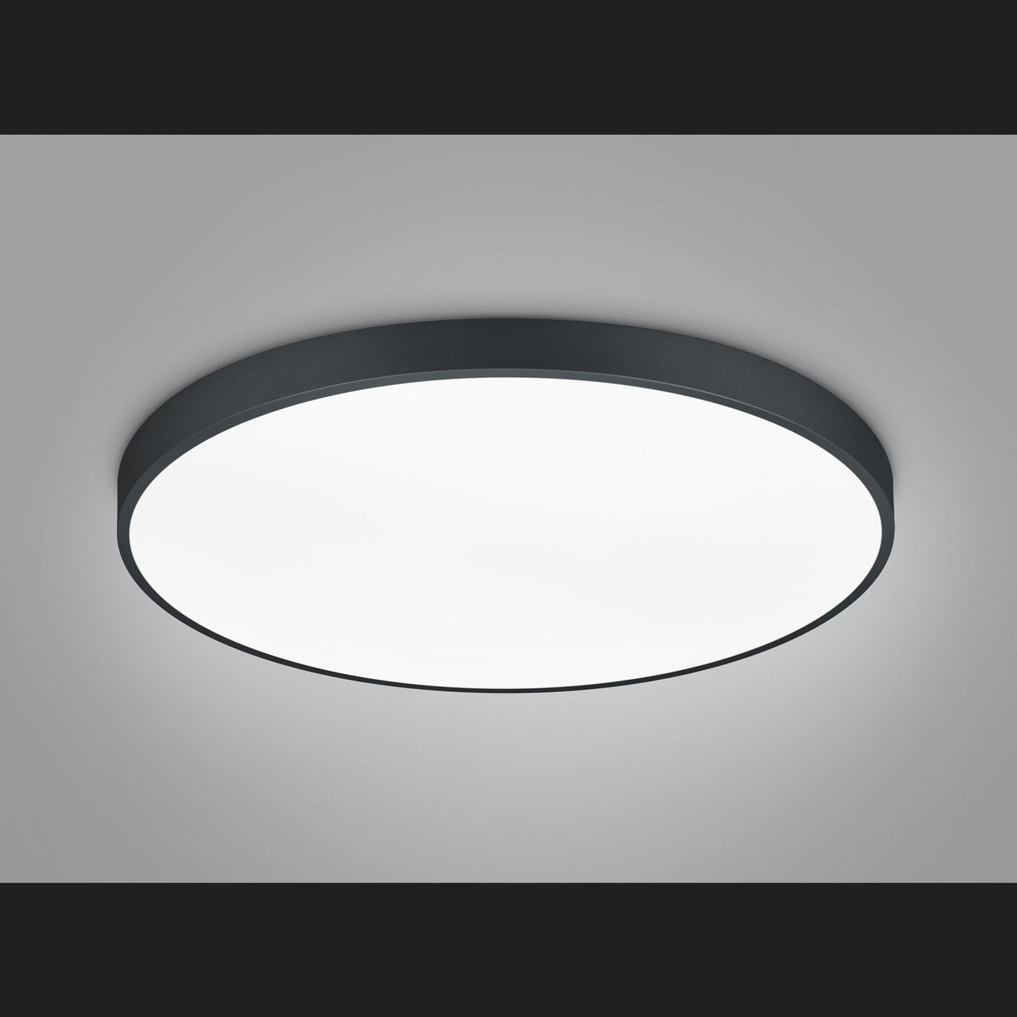 Waco  - Ceiling lamp - Black Matt - Trio