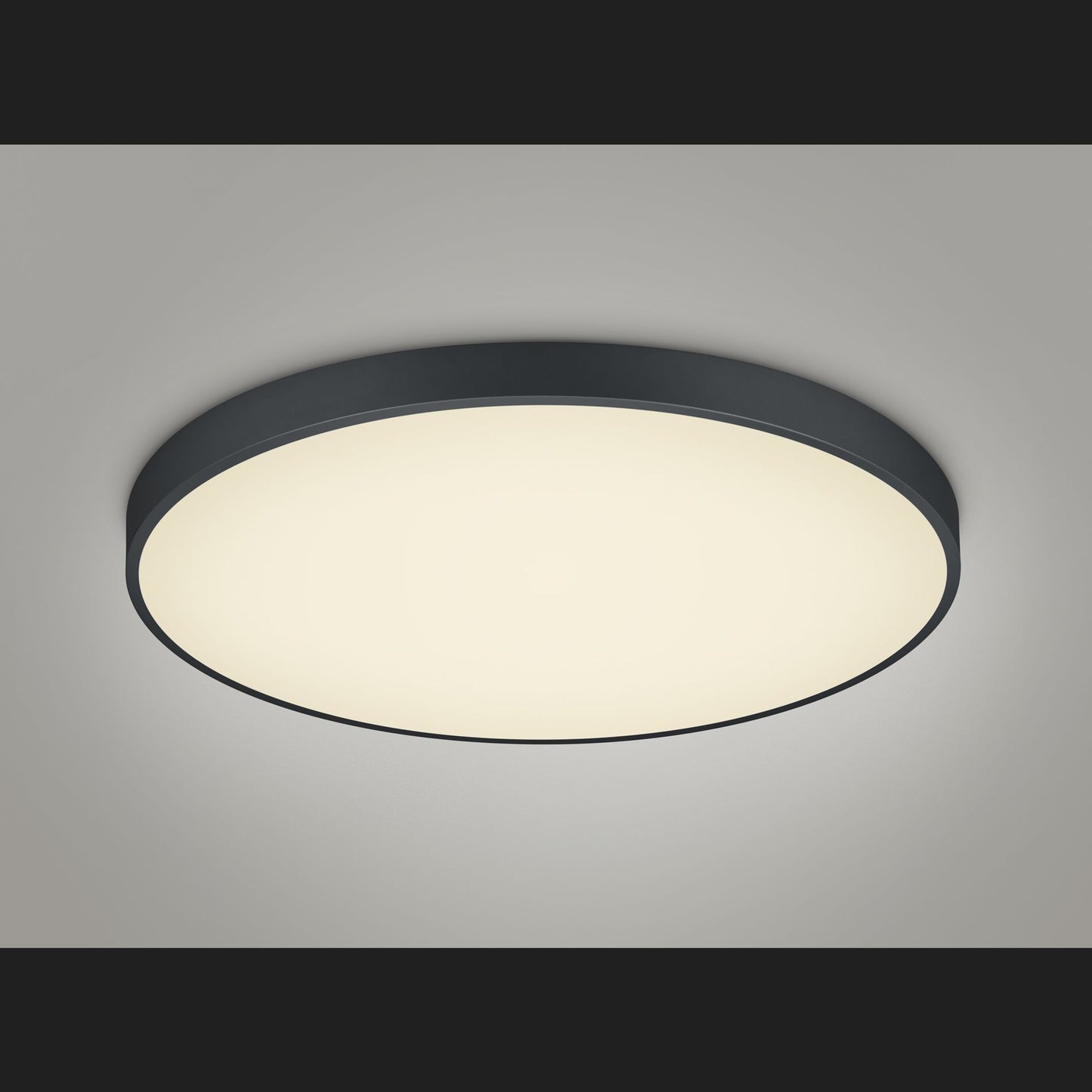 Waco  - Ceiling lamp - Black Matt - Trio