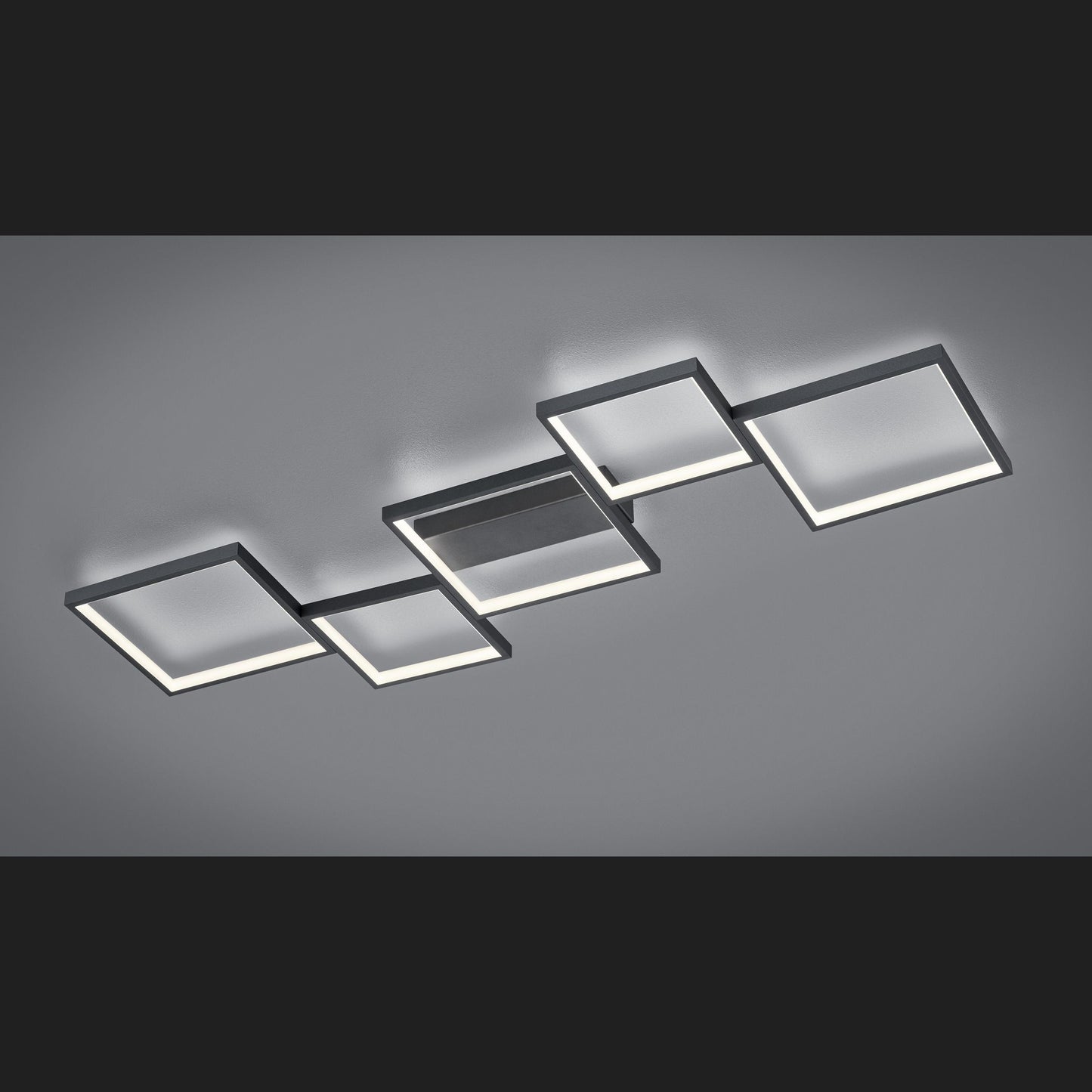 Sorrento  - Ceiling lamp - Black Matt - Trio
