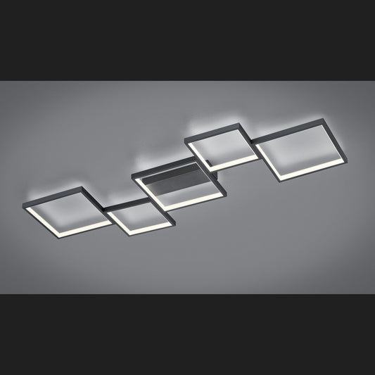 Sorrento  - Ceiling lamp - Black Matt - Trio