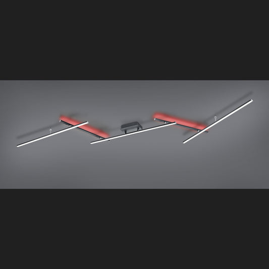 Arvin  - Ceiling lamp - Black Matt - Trio