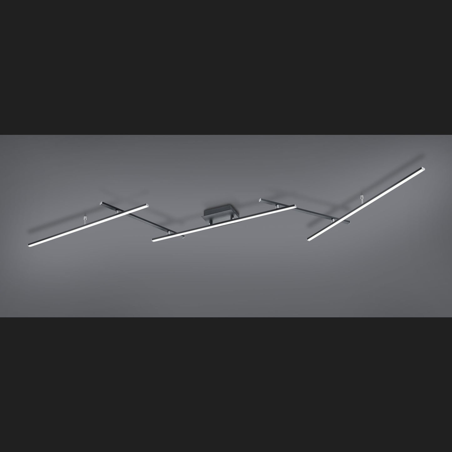 Arvin  - Ceiling lamp - Black Matt - Trio
