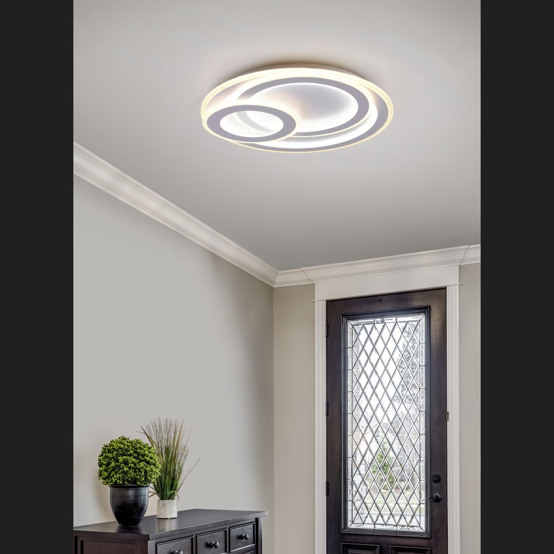 Mita  - Ceiling lamp - White Matt - Trio