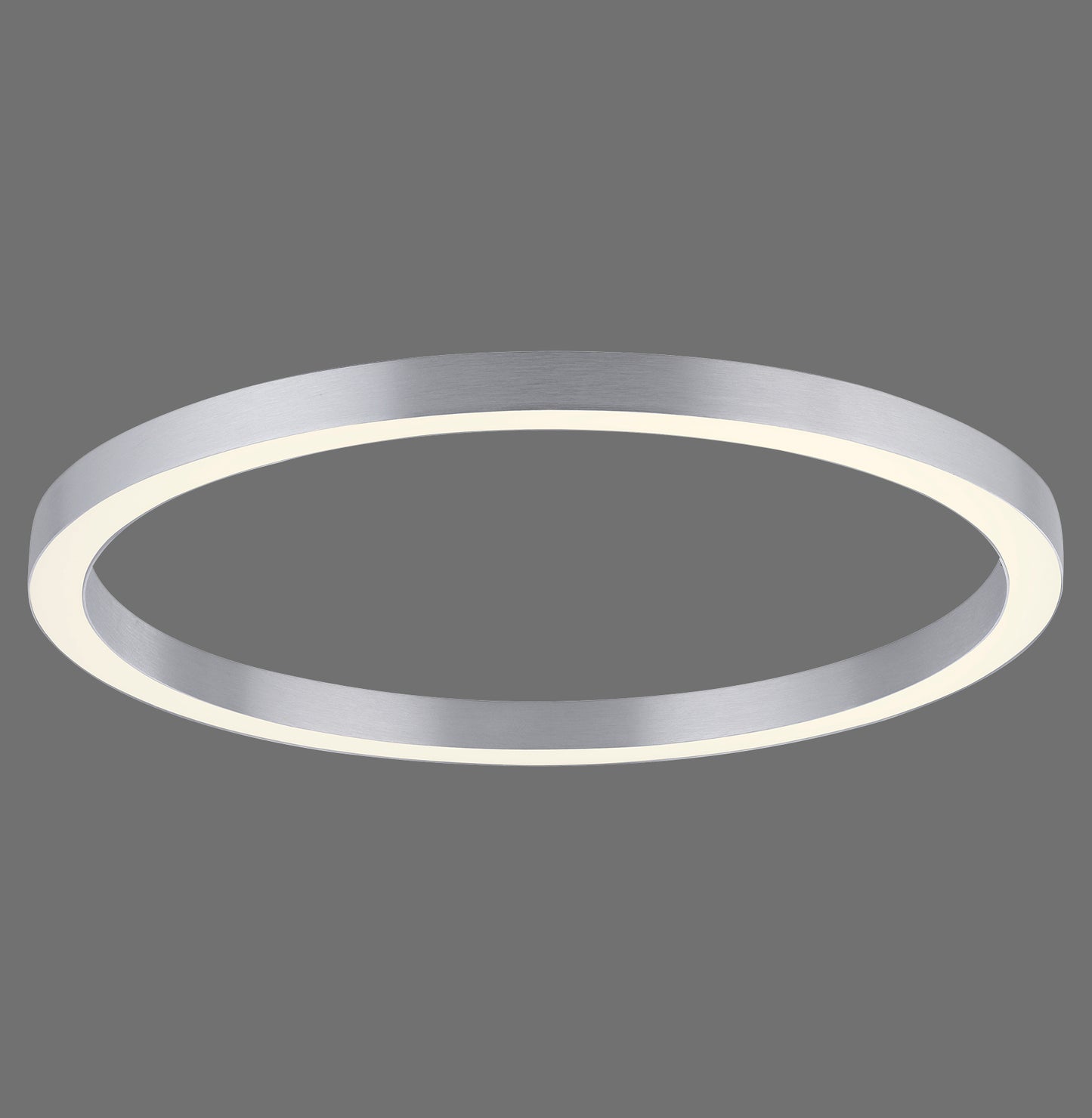 Pure Lines Round - Ceiling Light - Aluminium - By Paul Neuhaus - (6306-95)