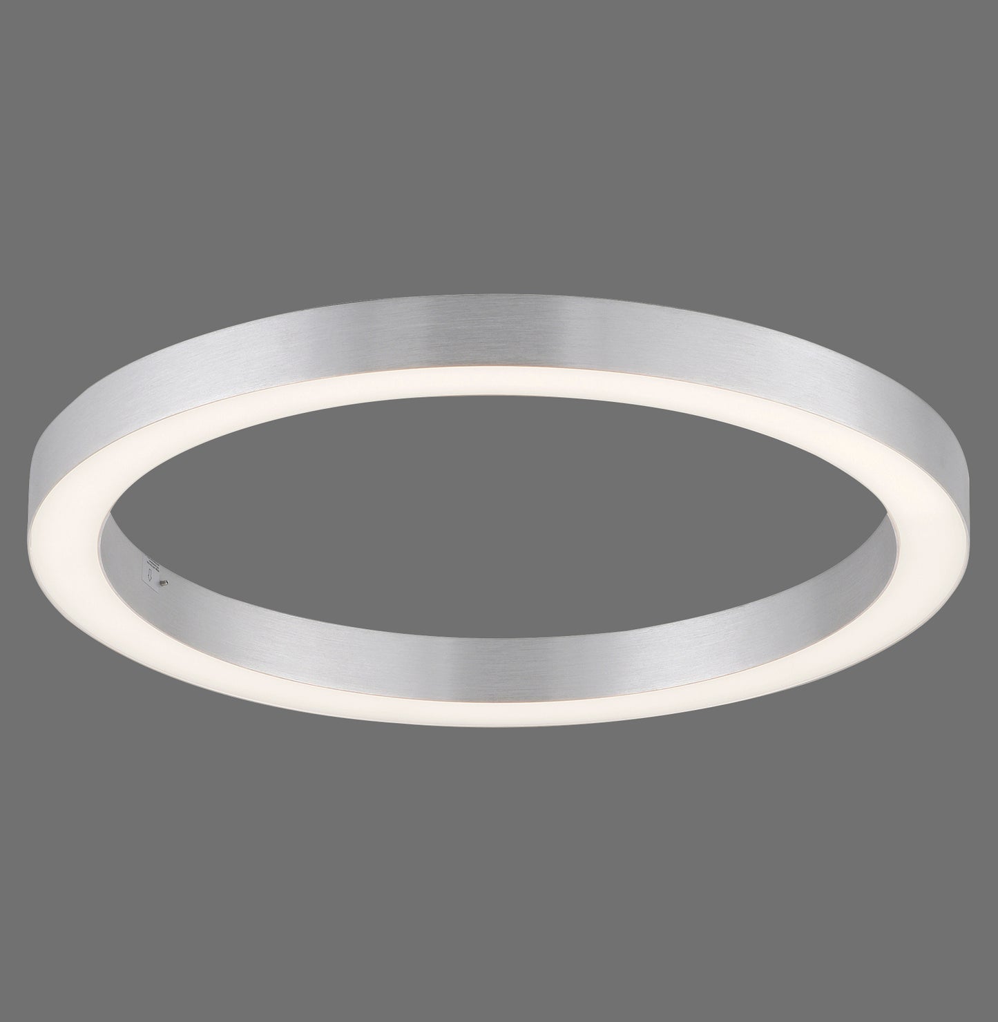 Pure Lines Round - Ceiling Light - Aluminium - By Paul Neuhaus - (6309-95)