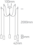 E27 Pendant Tubes