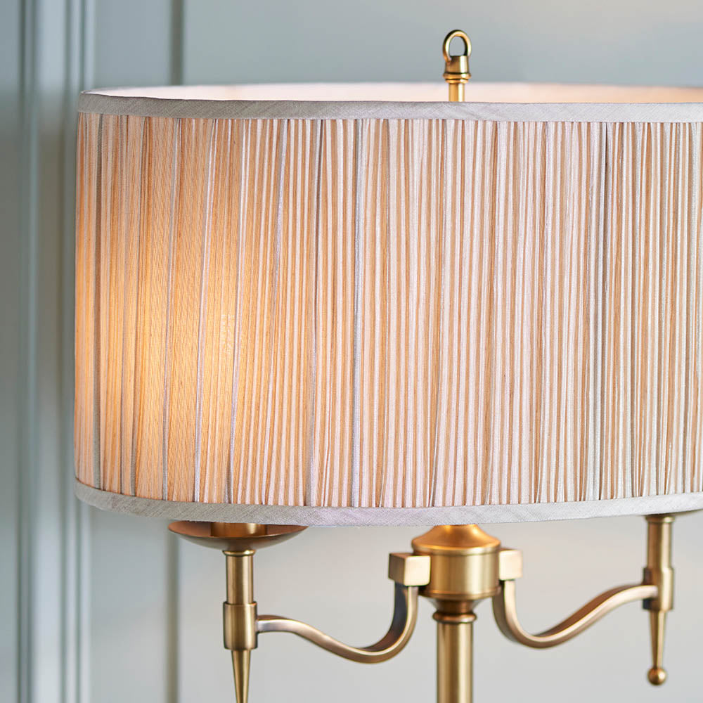 Stanford Table & champagne shade