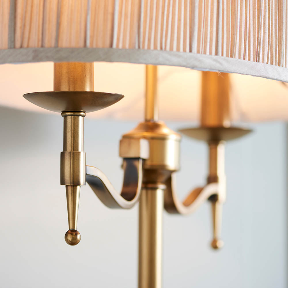 Stanford Table & champagne shade