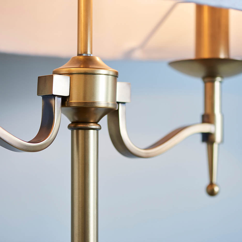 Stanford Table & champagne shade