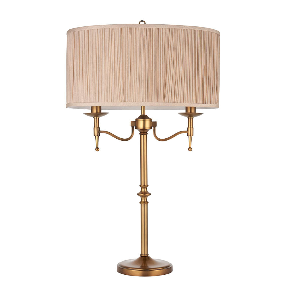 Stanford Table & champagne shade